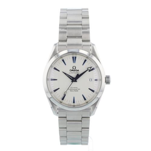 Gents Omega Seamaster 25033300 Steel case with White dial Gents Omega Seamaster 25033300 Steel case with White dial