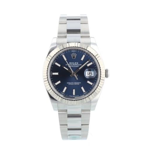 Gents Rolex Datejust 41 126334 Steel case with Blue dial Gents Rolex Datejust 41 126334 Steel case with Blue dial