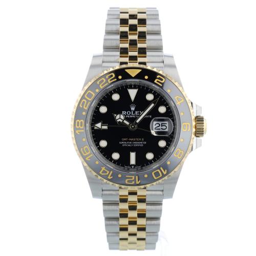 Gents Rolex GMT Master II 126713GRNR 18ct Yellow Gold Stainless Steel case with Black dial Gents Rolex GMT Master II 126713GRNR 18ct Yellow Gold Stainless Steel case with Black dial