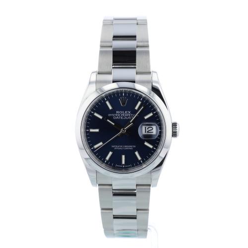 Gents Rolex DateJust 36 126200 Steel case with Blue dial Gents Rolex DateJust 36 126200 Steel case with Blue dial