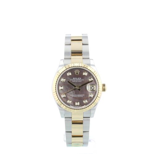 Ladies Rolex DateJust 278273 18ct Yellow Gold Stainless Steel case with MOP Diamond dial Ladies Rolex DateJust 278273 18ct Yellow Gold Stainless Steel case with MOP Diamond dial