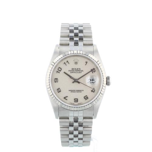 Gents Rolex DateJust 16234 Steel case with Ivory dial Gents Rolex DateJust 16234 Steel case with Ivory dial