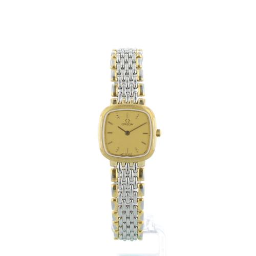 Omega De Ville 795.0898.2 23mm Gold Dial Gold Plated and Stainless Steel 1991