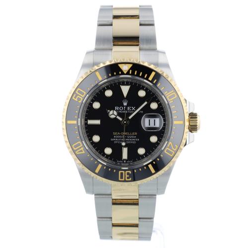 Gents Rolex Sea Dweller 126603 18ct Yellow Gold Stainless Steel case with Black dial Gents Rolex Sea Dweller 126603 18ct Yellow Gold Stainless Steel case with Black dial