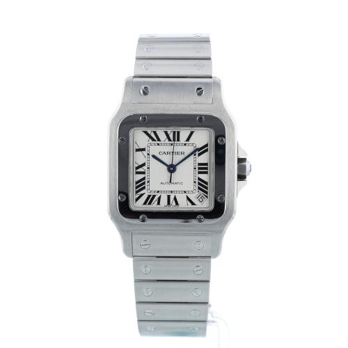 Gents Cartier Santos Galbee XL 2823 Steel case with Silver dial Gents Cartier Santos Galbee XL 2823 Steel case with Silver dial