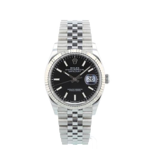 Gents Rolex DateJust 36 126234 Steel case with Black dial Gents Rolex DateJust 36 126234 Steel case with Black dial