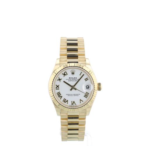 Ladies Rolex DateJust 31 278278 18ct Yellow Gold case with White dial Ladies Rolex DateJust 31 278278 18ct Yellow Gold case with White dial
