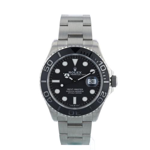 Gents Rolex Yacht-Master 42 226627 Titanium case with Black dial Gents Rolex Yacht-Master 42 226627 Titanium case with Black dial