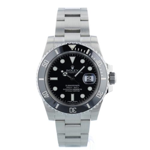 Gents Rolex Submariner Date 116610LN Stainless Steel case with Black dial