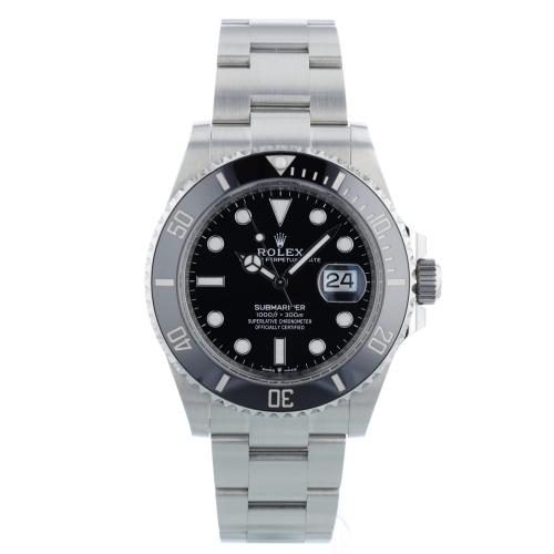 Gents Rolex Submariner Date 126610LN Steel case with Black dial