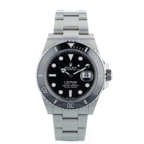 Gents Rolex Submariner Date 126610LN Steel case with Black dial