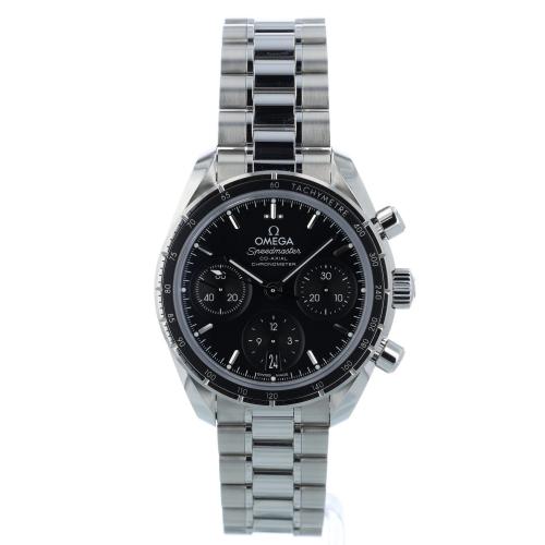 Gents Omega Speedmaster 38 324.30.38.50.01.001 Steel case with Black dial