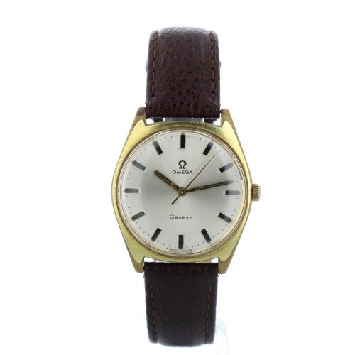 Gents Omega Geneve 135.041 G/P case with Silver dial