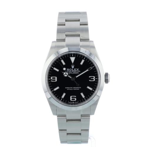 Gents Rolex Explorer 224270 Steel case with Black dial