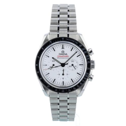 Gents Omega Speedmaster 31030425004001 Steel case with White dial Gents Omega Speedmaster 31030425004001 Steel case with White dial