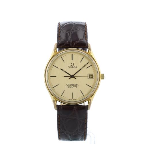 Gents Omega Seamaster 1337 G/P case with Cream dial