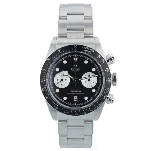 Gents Tudor Black Bay Chrono 79360N Steel case with Black dial Gents Tudor Black Bay Chrono 79360N Steel case with Black dial