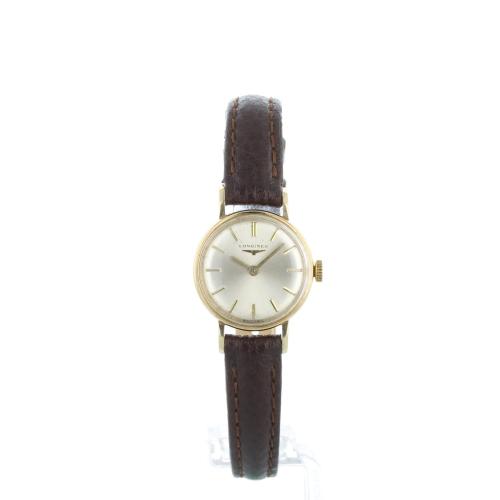 Ladies Longines Dress   9 CT case with Silver dial