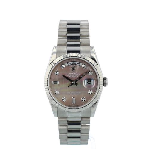 Gents Rolex Day Date 118239 18ct White Gold case with MOP Diamond dial Gents Rolex Day Date 118239 18ct White Gold case with MOP Diamond dial