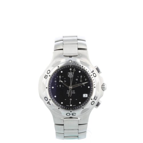 Gents Tag Heuer Kirium CL1110-1 Steel case with Black dial