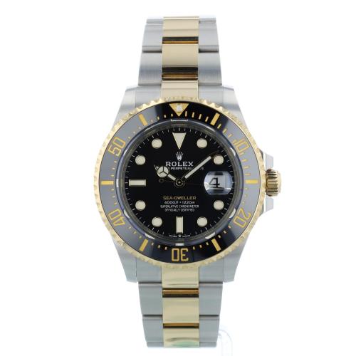 Gents Rolex Sea Dweller 126603 18ct Yellow Gold Stainless Steel case with Black dial Gents Rolex Sea Dweller 126603 18ct Yellow Gold Stainless Steel case with Black dial