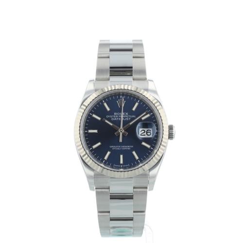 Gents Rolex DateJust 36 126234 Stainless Steel case with Blue dial Gents Rolex DateJust 36 126234 Stainless Steel case with Blue dial