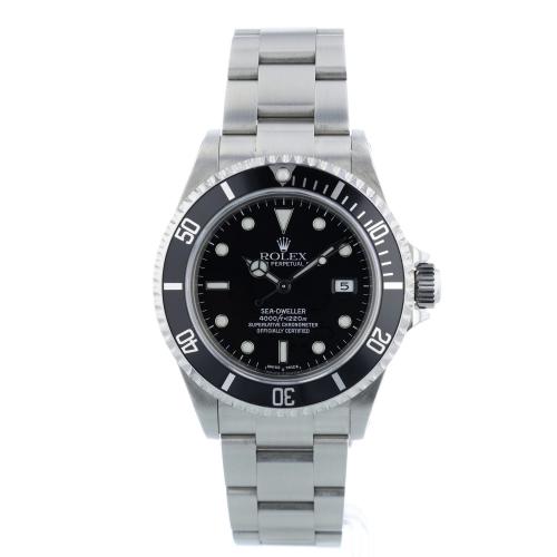Gents Rolex Sea Dweller 16600 Steel case with Black dial Gents Rolex Sea Dweller 16600 Steel case with Black dial