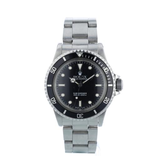 Gents Rolex Submariner Non Date 5513 Stainless Steel case with Black dial
