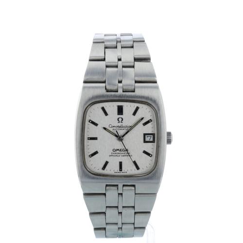 Gents Omega Constellation  Steel case with Grey dial