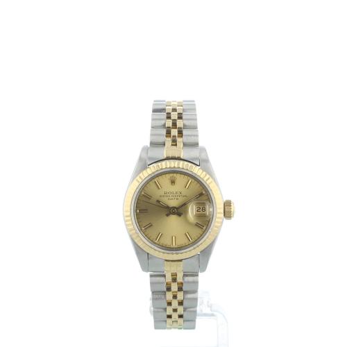 Ladies Rolex DateJust 69173 18ct Yellow Gold Stainless Steel case with Gilt dial Ladies Rolex DateJust 69173 18ct Yellow Gold Stainless Steel case with Gilt dial