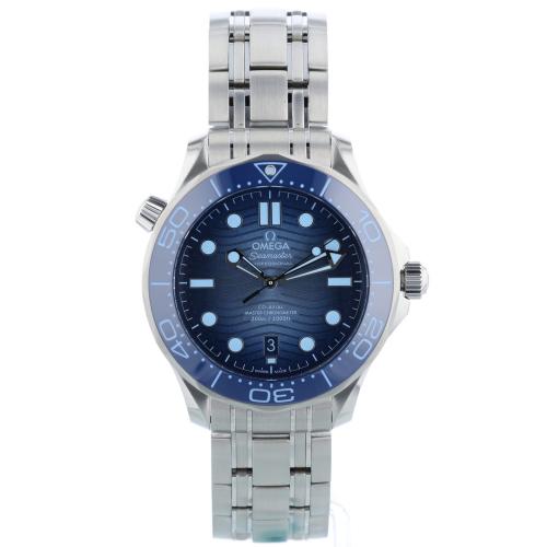 Gents Omega Seamaster 210.30.42.20.03.003 Stainless Steel case with Summer Blue dial Gents Omega Seamaster 210.30.42.20.03.003 Stainless Steel case with Summer Blue dial