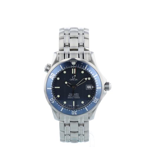 Gents Omega Seamaster 25618000 Steel case with Blue Wave dial Gents Omega Seamaster 25618000 Steel case with Blue Wave dial