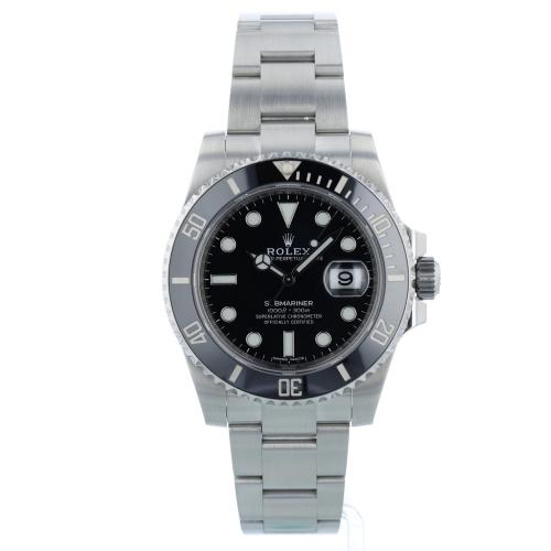 Gents Rolex Submariner Date 116610LN Stainless Steel case with Black dial
