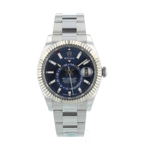 Gents Rolex Sky Dweller 336934 Stainless Steel case with Blue dial Gents Rolex Sky Dweller 336934 Stainless Steel case with Blue dial
