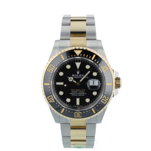 Gents Rolex Sea Dweller 126603 18ct Yellow Gold Stainless Steel case with Black dial Gents Rolex Sea Dweller 126603 18ct Yellow Gold Stainless Steel case with Black dial