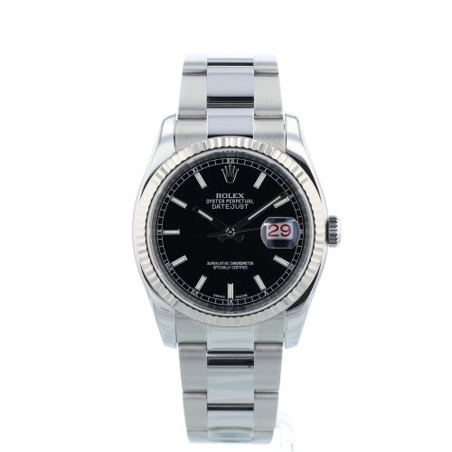 Gents Rolex Datejust 116234 Stainless Steel case with Black dial Gents Rolex Datejust 116234 Stainless Steel case with Black dial