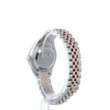 Ladies Rolex DateJust 28 279381RBR 18ct Yellow Gold   Stainless Steel case with Aubergine dial
