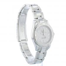 Ladies Rolex Yacht-Master 168622 Steel case with Silver dial