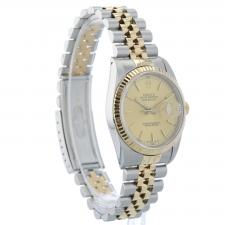 Gents Rolex DateJust 16233 18ct Yellow Gold Stainless Steel case with Gilt dial