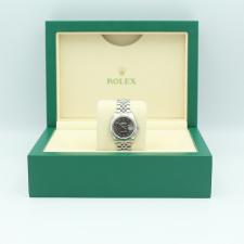 Ladies Rolex DateJust 28 279174 Steel case with Dark Grey dial