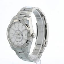 Gents Rolex Sky Dweller 326934 Steel case with White dial