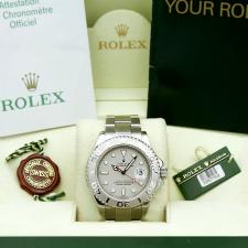 Gents Rolex Yacht-Master 16622 Steel case with Platinum dial