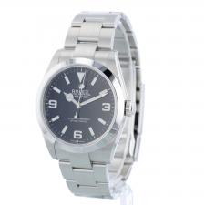 Gents Rolex Explorer 40 224270 Stainless Steel case with Black dial