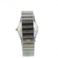 Gents Omega Constellation 12023000 18ct Yellow Gold Stainless Steel case with White dial