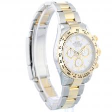 Gents Rolex Daytona 116503 18ct Yellow Gold   Stainless Steel case with White dial