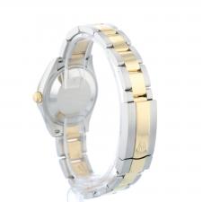 Ladies Rolex DateJust 278273 18ct Yellow Gold Stainless Steel case with Silver Diamond Dot dial