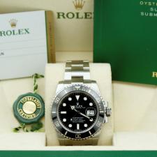Gents Rolex Submariner Date 116610LN Stainless Steel case with Black dial
