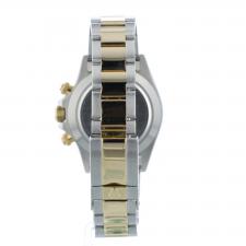Gents Rolex Daytona 116523 18ct Yellow Gold Stainless Steel case with White dial