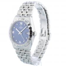 Gents Tudor Tudor Royal 28500 Steel case with Blue Diamond dial