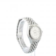Ladies Rolex DateJust 28 279174 Stainless Steel case with Silver dial